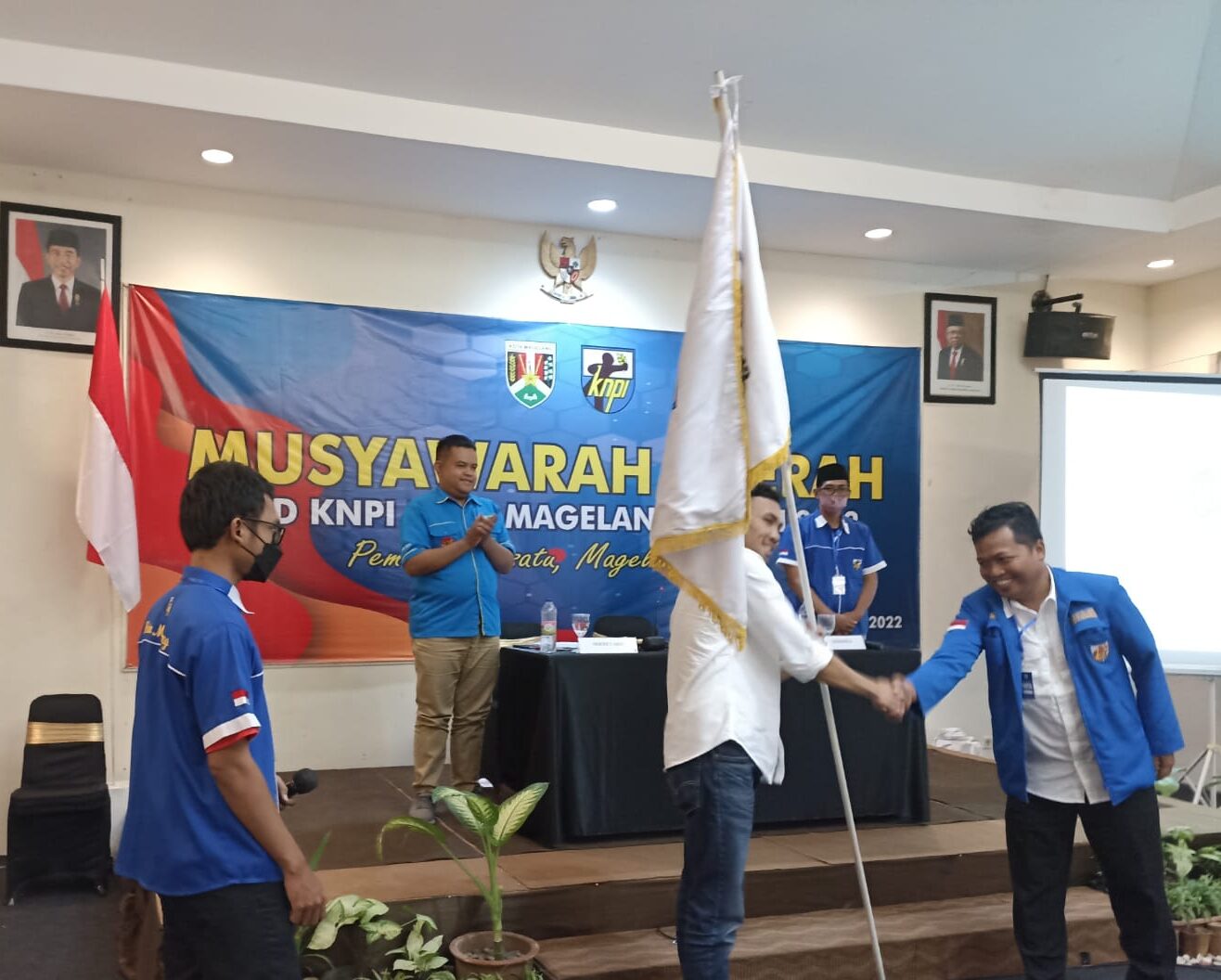 Evin Terpilih Aklamasi Jadi Ketua KNPI Kota Magelang Periode 2022-2025