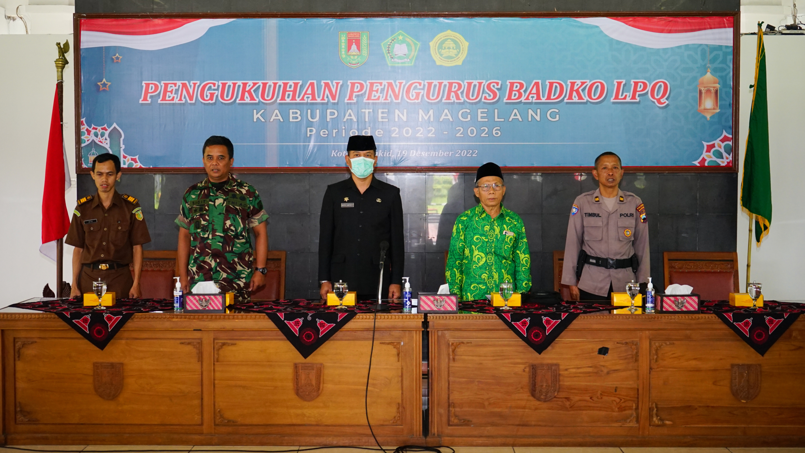 Pengurus BADKO LPQ Kabupaten Magelang 2022-2026 Dikukuhan