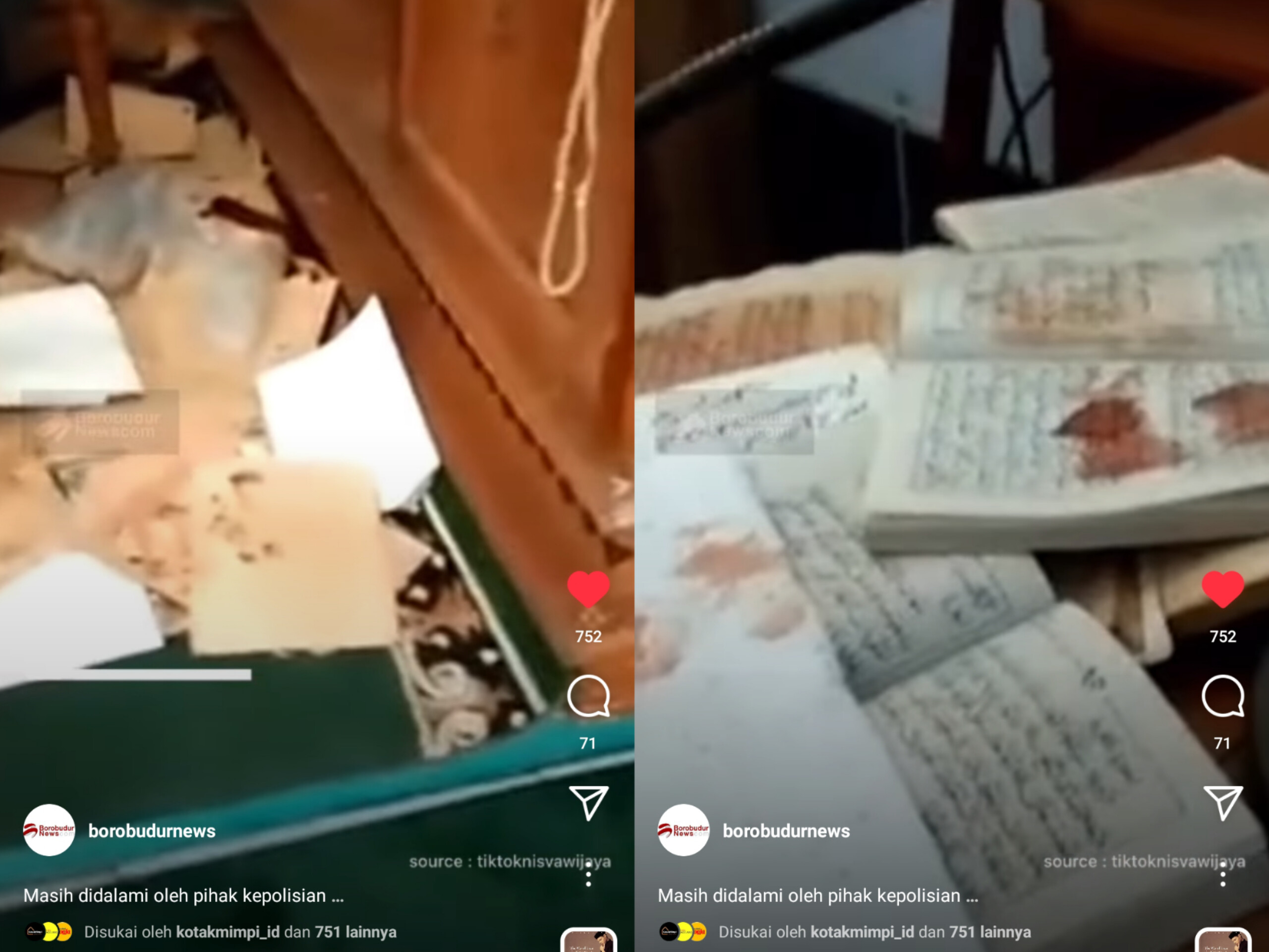 Viral…Masjid di Magelang Dibakar Hingga Dilumuri Darah Menstruasi