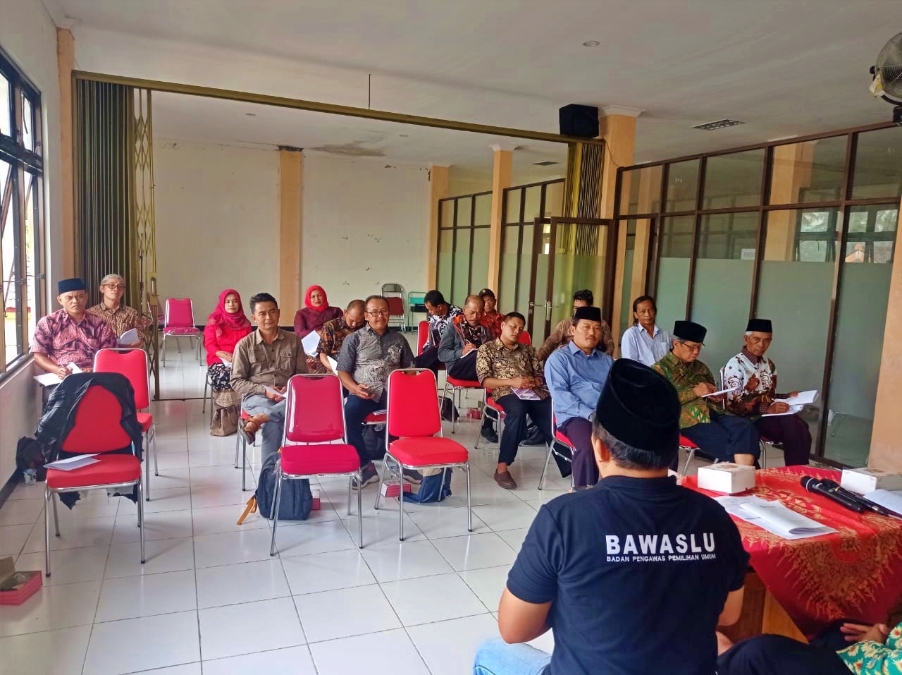 Panwascam Dukun Bawaslu Kabupaten Magelang sosialisasi PKD