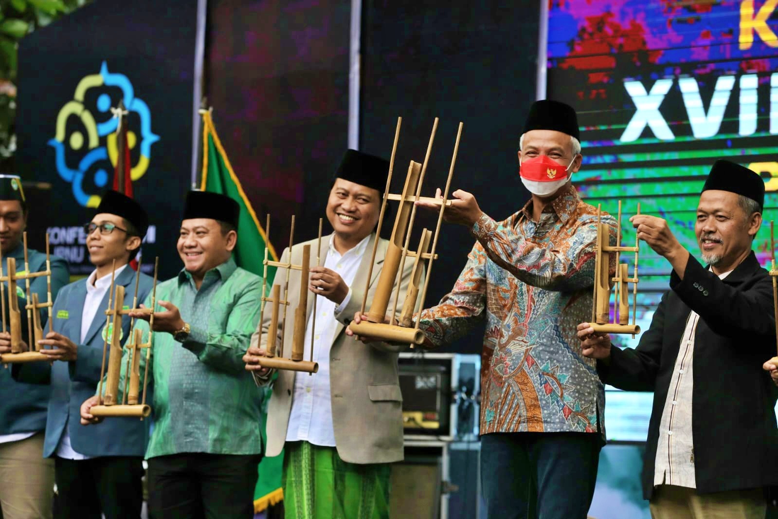 Pembukaan Konferensi Wilayah (Konferwil) Jawa Tengah IPNU XVII dan IPPNU XVI di Pondok Pesantren API Syubbanul Wathon