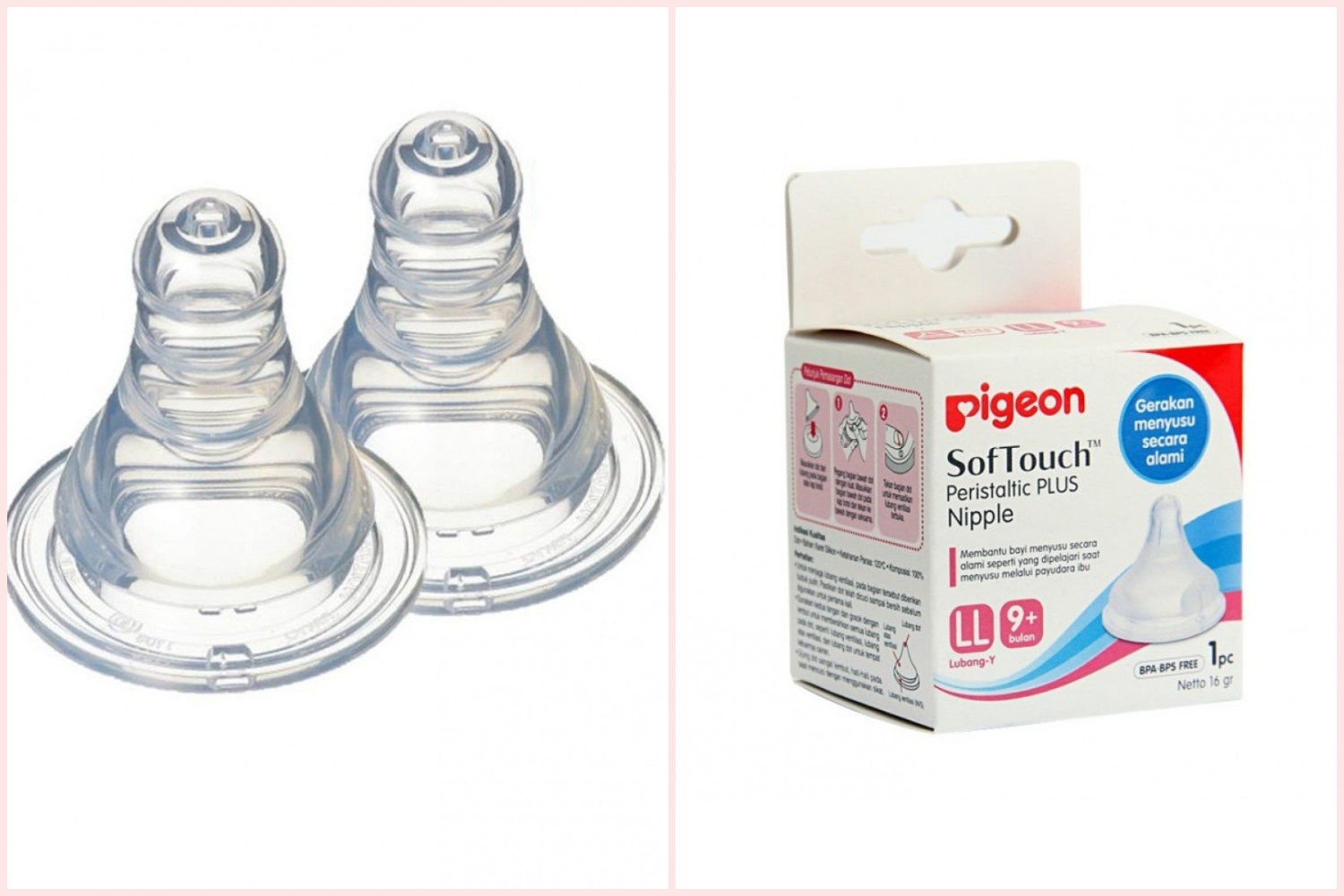Pigeon Peristaltic Nipple
