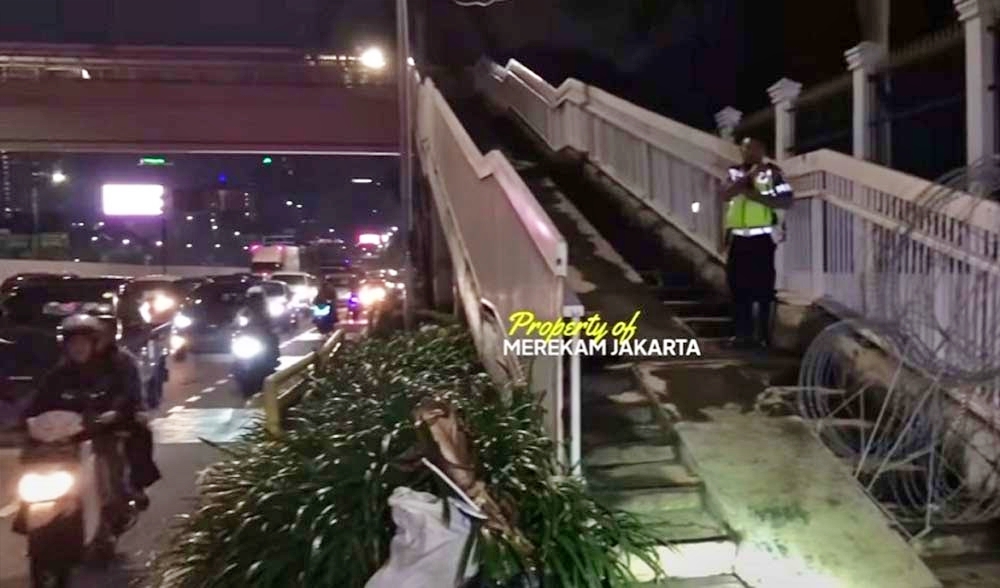 Polisi tunjukan tkp warga asal Magelang ditemukan meninggal dunia_foto merekam jakarta
