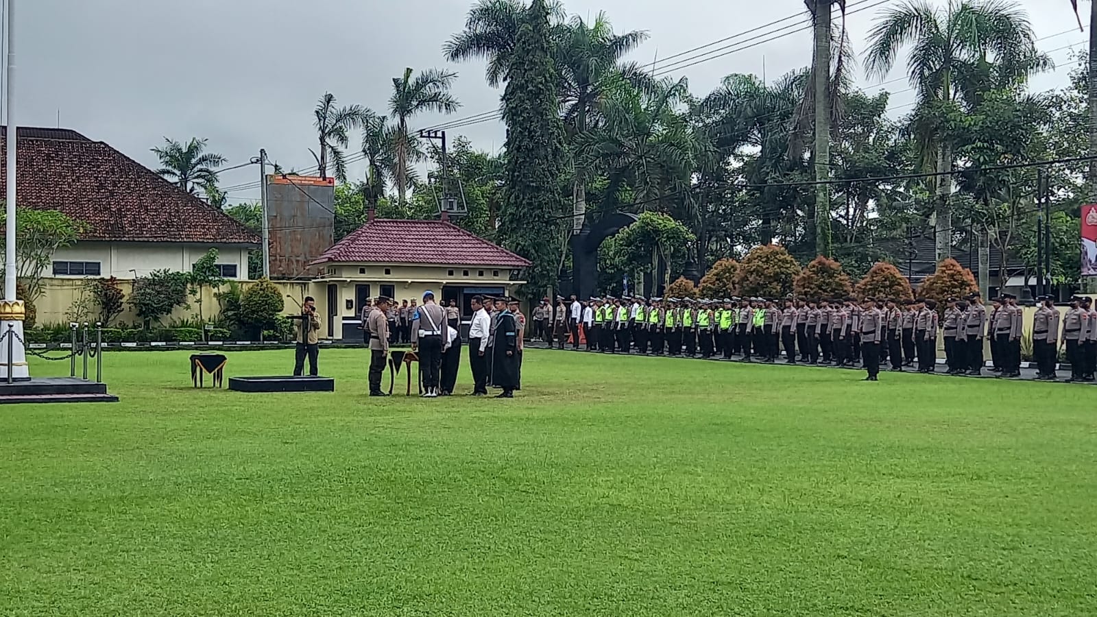 Polresta Magelang Gelar Serah Terima Pejabat Baru, 1 Kabag dan 2 Kapolsek