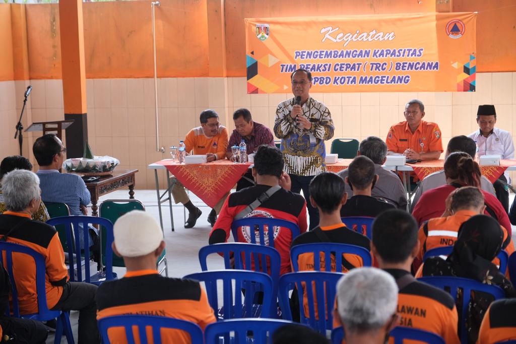 BPBD Kota Magelang Beri Pelatihan Penanggulangan Bencana ke Masyarakat