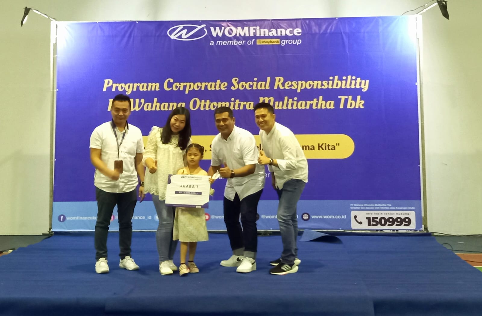 WOM Finance Berbagi Kasih dengan Anak-anak di Magelang dalam Momentum Natal