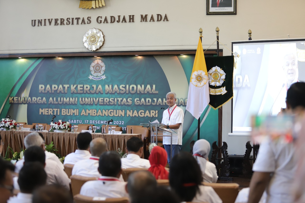 Ganjar Pranowo Minta KAGAMA Perkuat Ketahanan Masyarakat