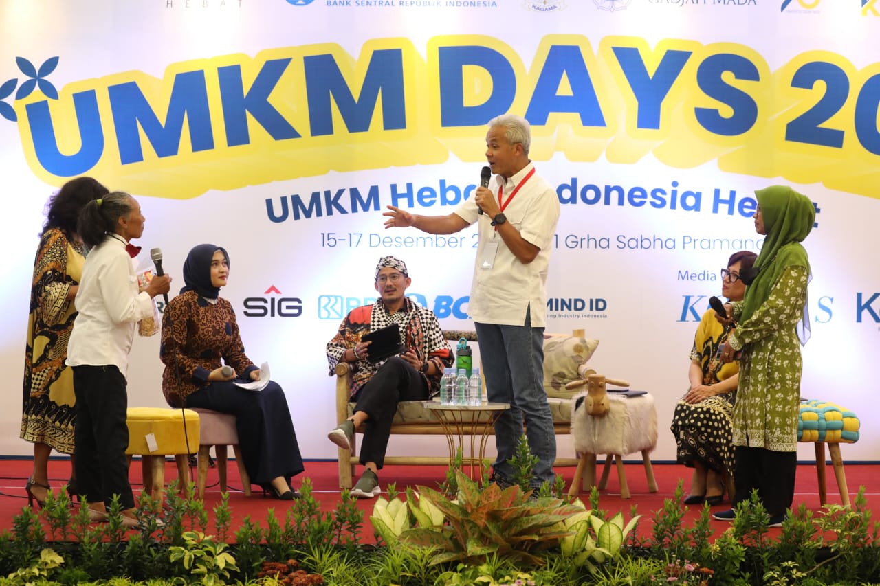 Hadiri UMKM Days 2022 yang Digelar UGM, Ganjar Bagikan Strategi Memajukan UMKM