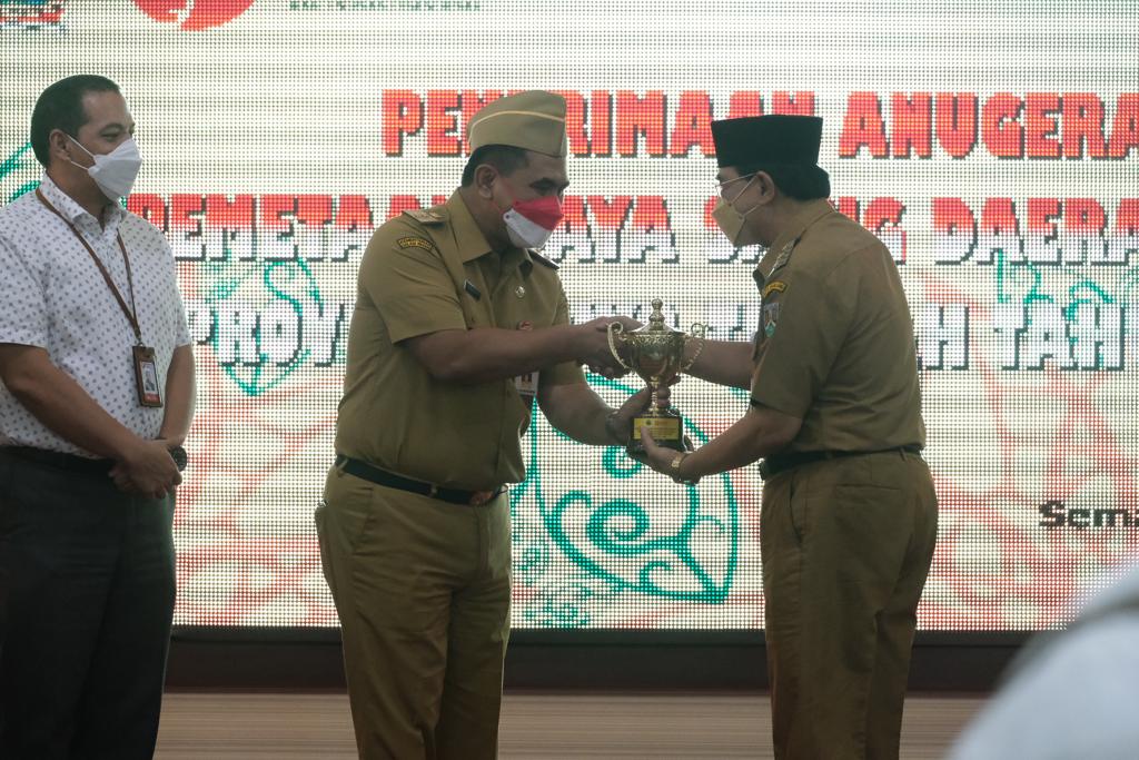 Kota Magelang Sabet Juara II Anugerah PDSD 2022 Kategori Sumber Daya Manusia