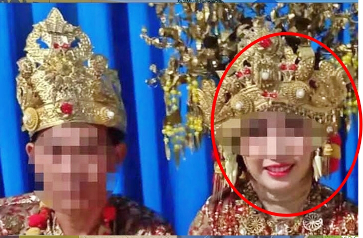 Pengantin baru kabur dengan mantan kades