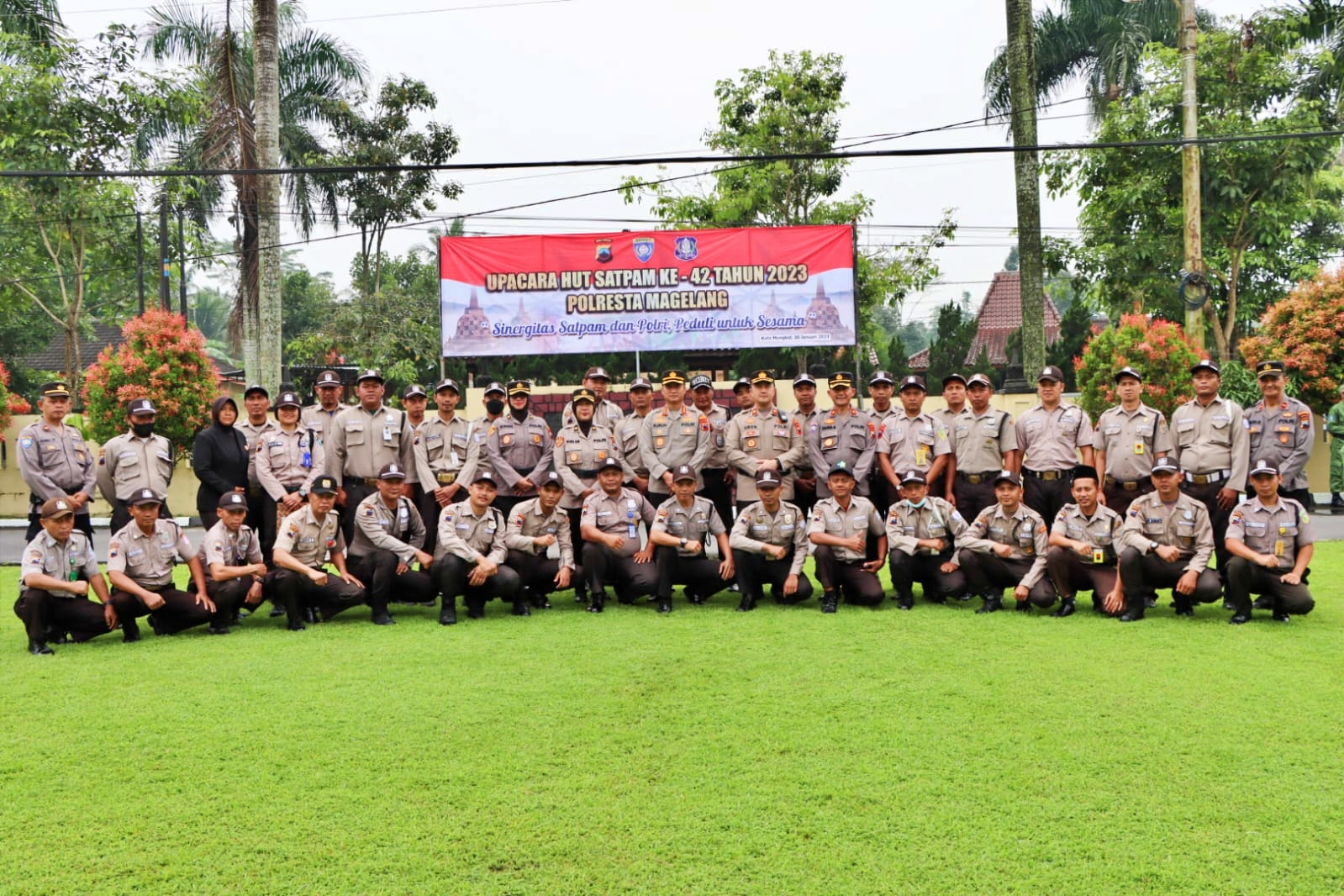 Satpam berprestasi raih penghargaan dari Kapolresta Magelang