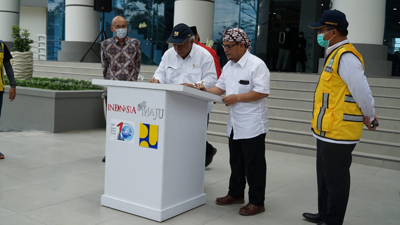 Menteri PUPR Tinjau Gedung Kuliah Terpadu dan Gedung Fisipol Kampus Sidotopo Untidar Magelang