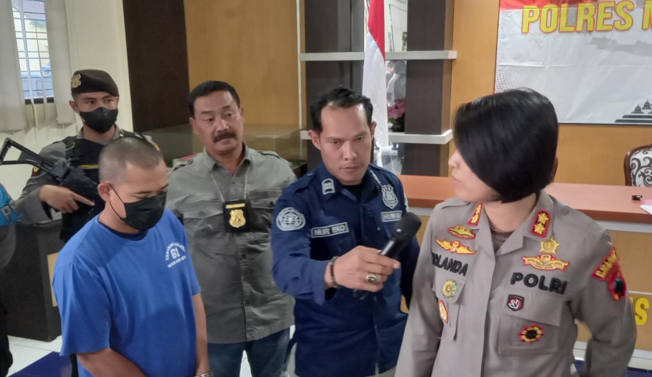 Gelapkan Uang Penjualan Sembako Rp38 Juta, Polres Magelang Kota Tangkap Pelaku di Lampung