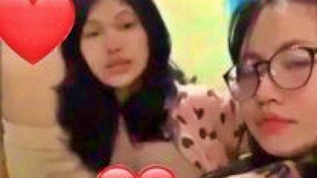 tangkapan layar video syur 4 gadis bersaudara di media sosial