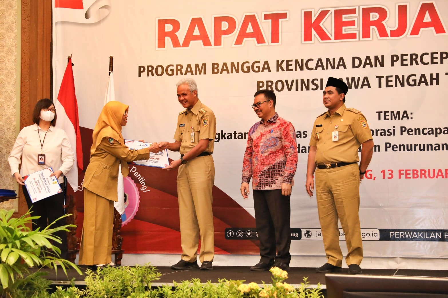 Atasi stunting di Jateng, Ganjar Pranowo dapat apresiasi dari BKKBN RI