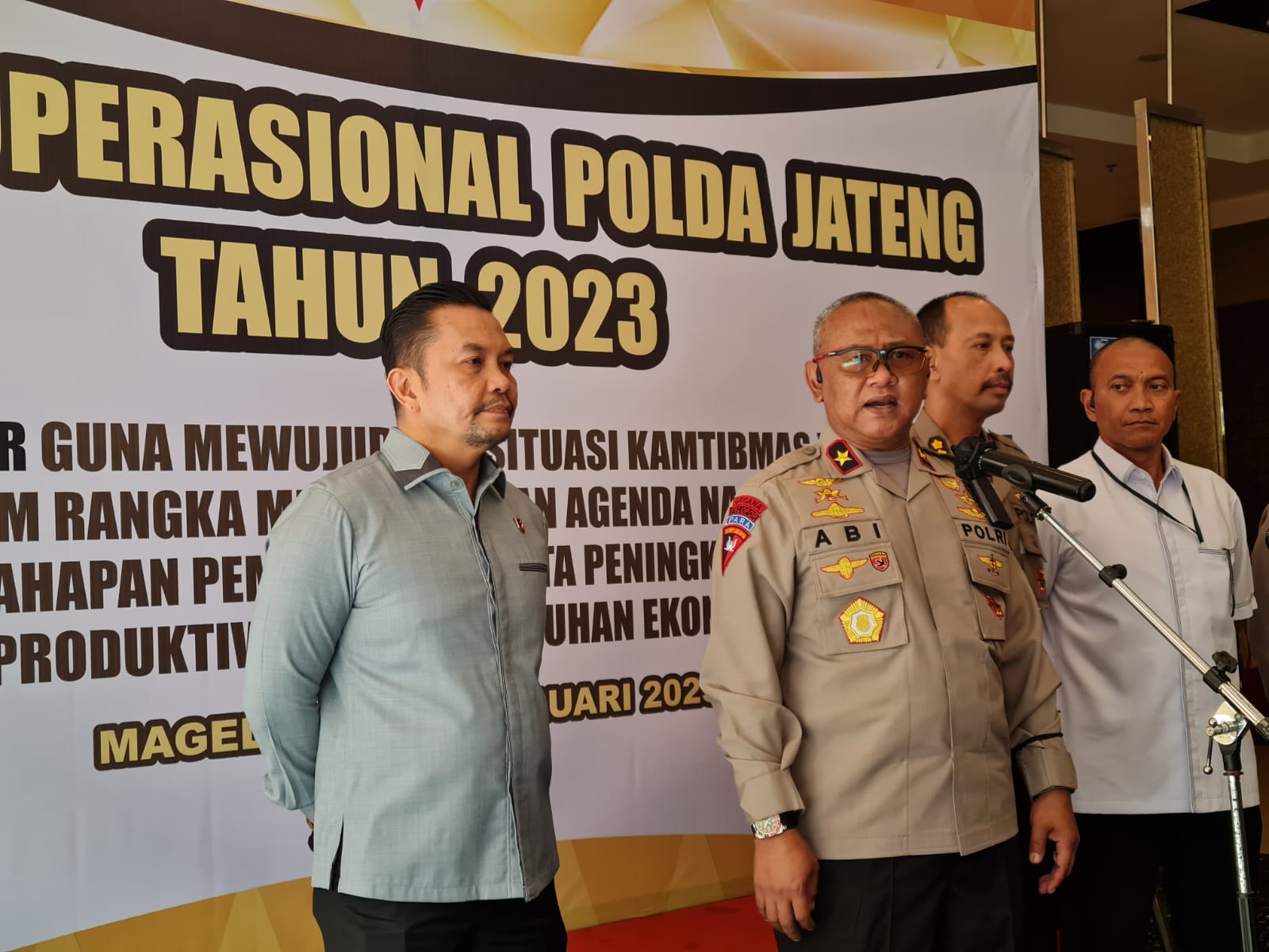Wakapolda Jateng Sebut Kehadiran Polri Selama Tahapan Pemilu 2024 Berperan Sebagai Cooling System