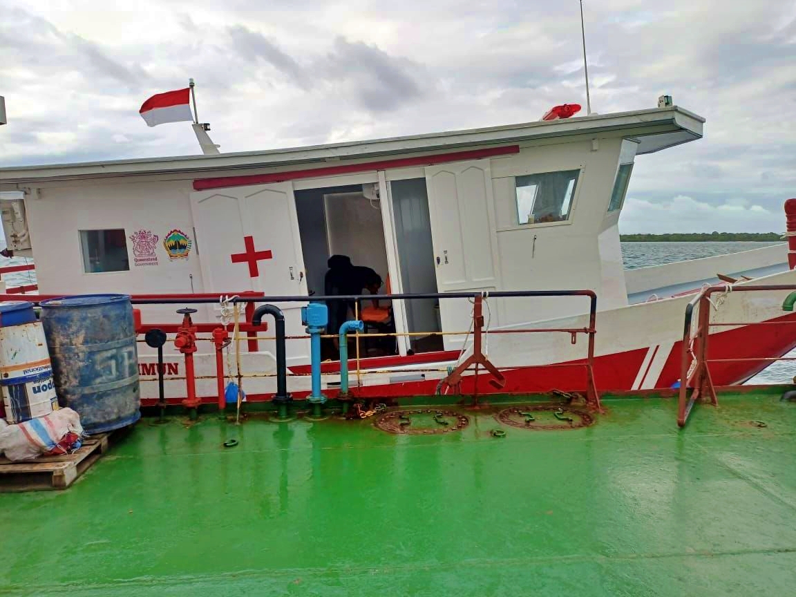 Kapal Ambulance warga Karimunjawa
