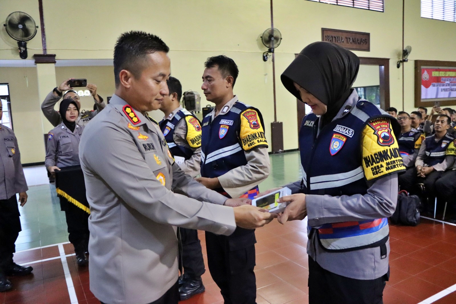 Kapolresta Magelang kumpulkan Bhabinkamtimas