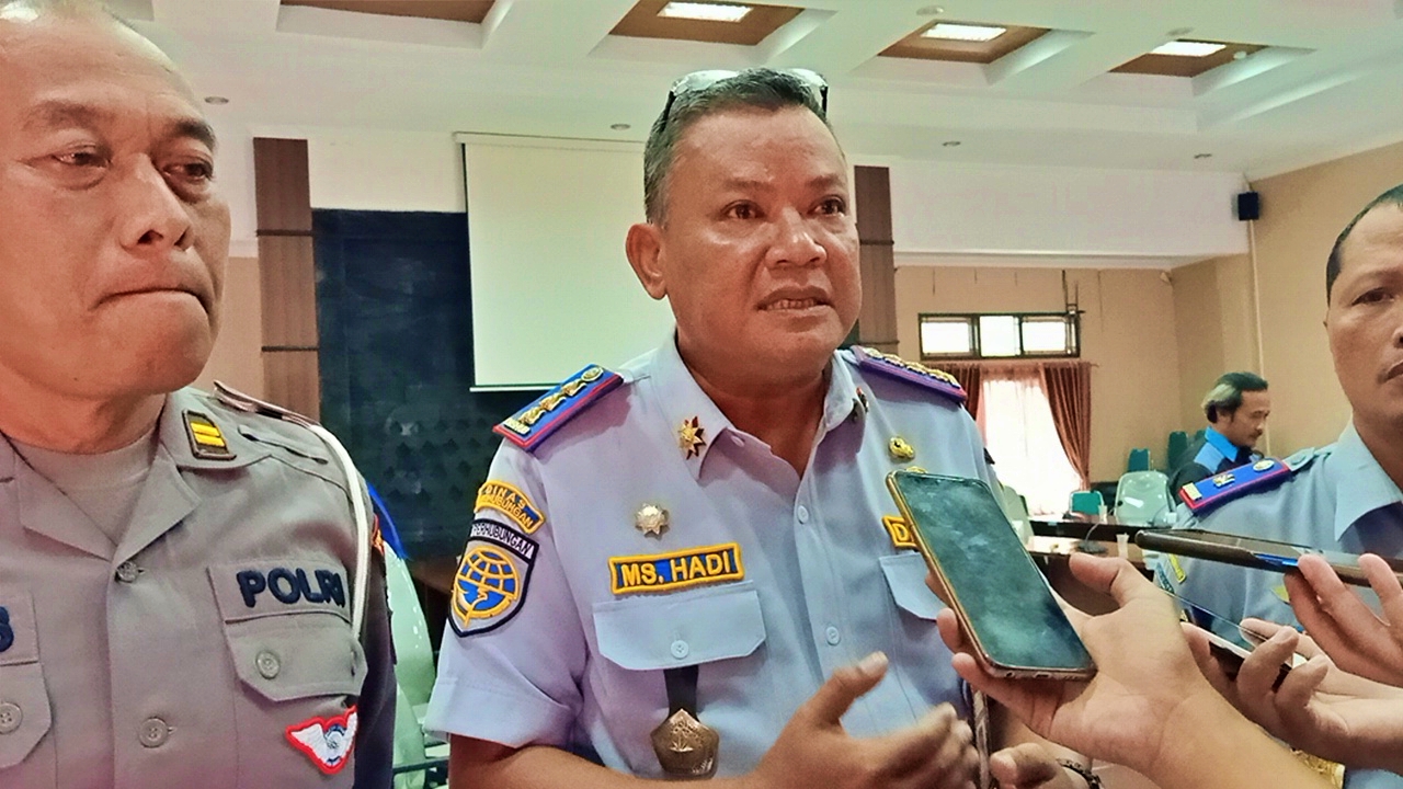 Sekertaris Dinas Perhubungan Kabupaten Magelang saat bicara soal odong odong atau kereta kelinci