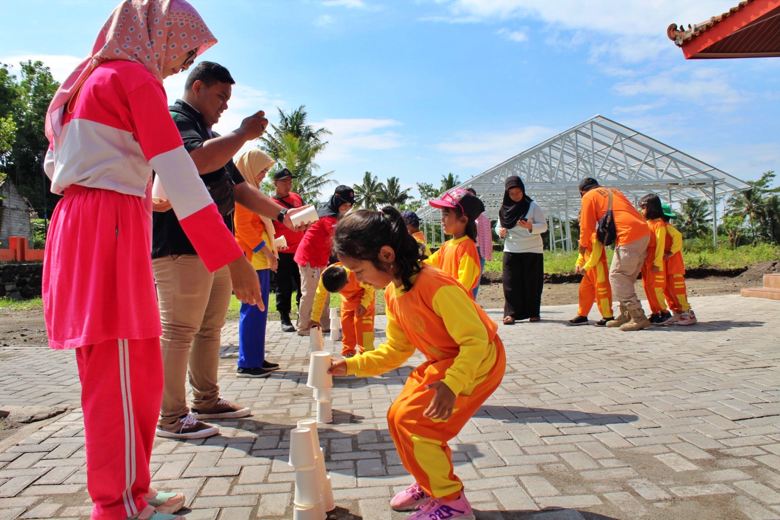 TK Pertiwi Dukun 1 simulasi kebencanaan latih mitigasi bencana sejak dini