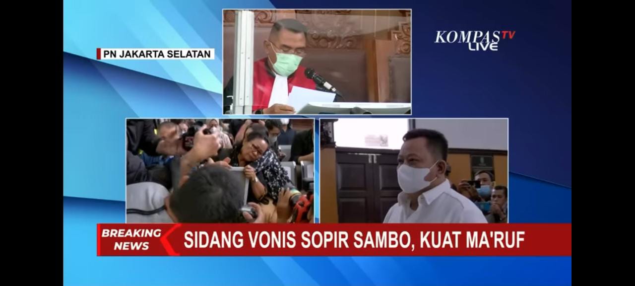 Vonis Ferdy Sambo, Putri Candrawathi dan Kuat Ma’ruf Lebih Berat dari Tuntutan Jaksa