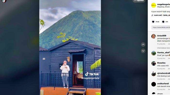 Cafe Senja Pagi Magelang viral di TikTok