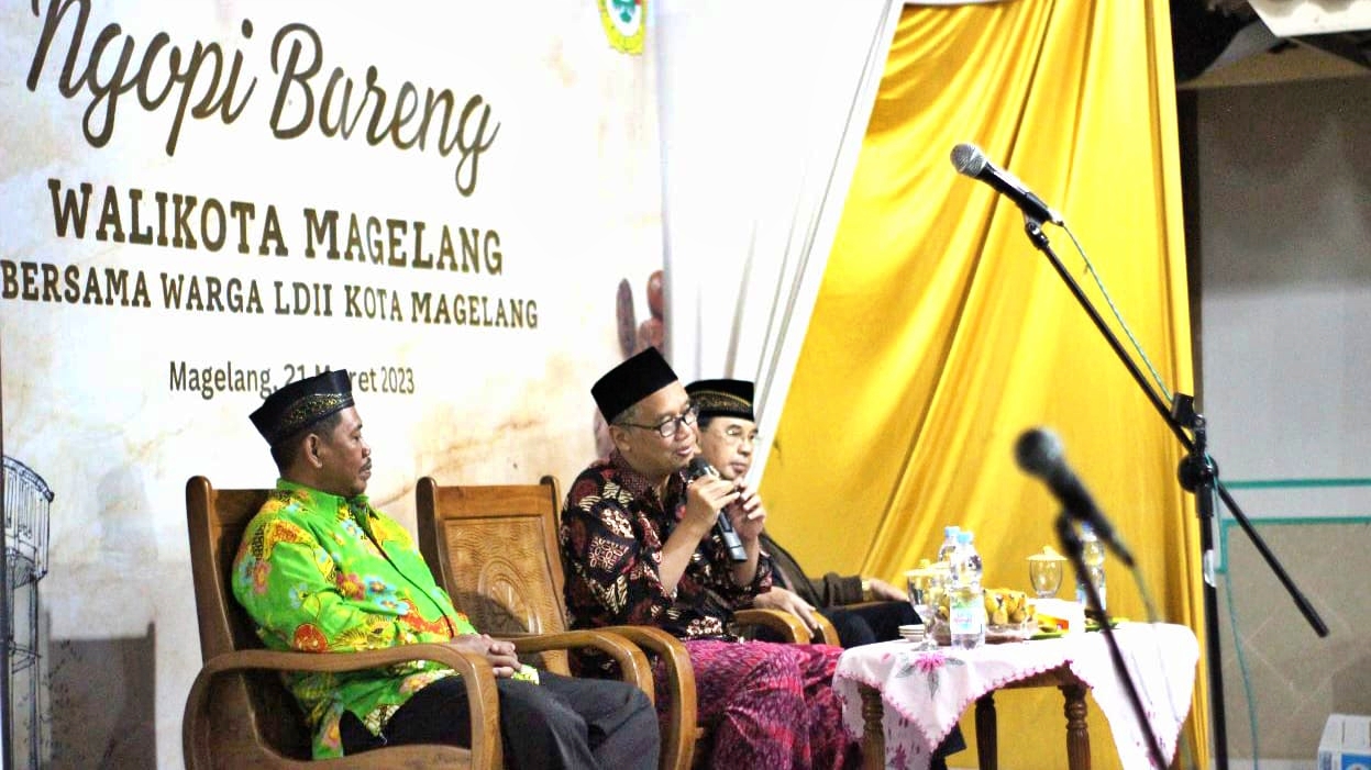 dPD LDII Magelang Laksanakan Ngopi Bareng Walikota