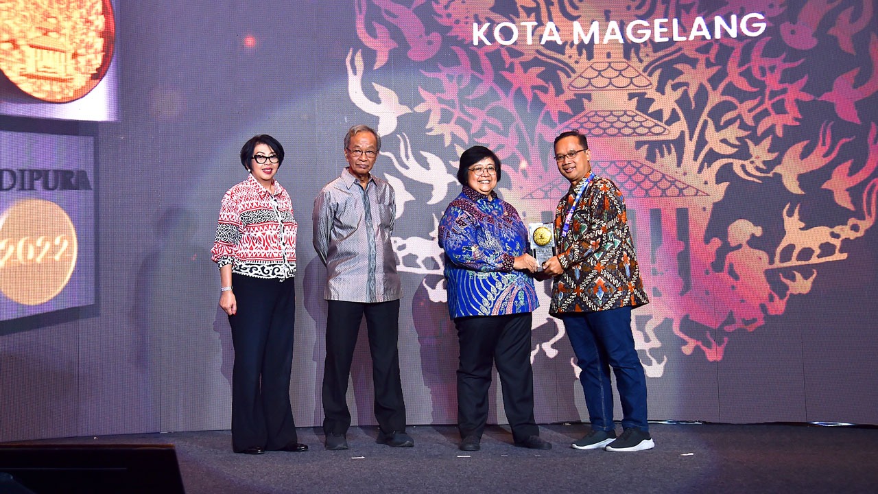 Kota Magelang Raih Penghargaan Adipura Kategori Kota Sedang