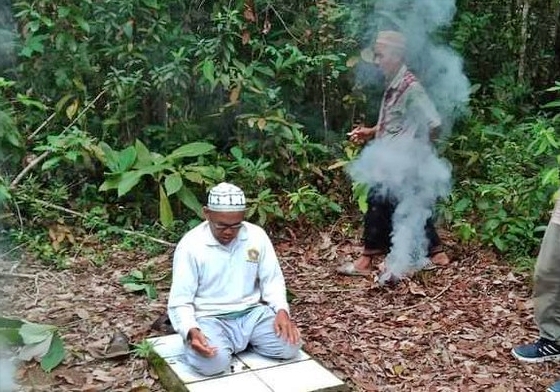 Viral diduga aliran sesat bikin heboh warga