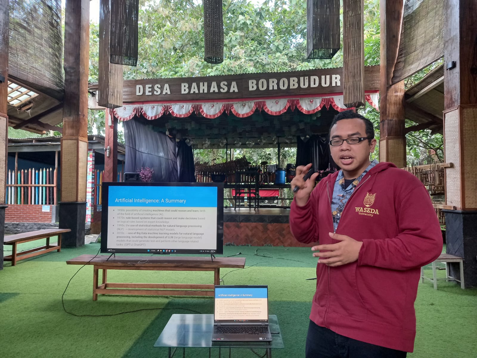 Pelaku Wisata Borobudur Magelang Manfaatkan Teknologi Kecerdasan Buatan