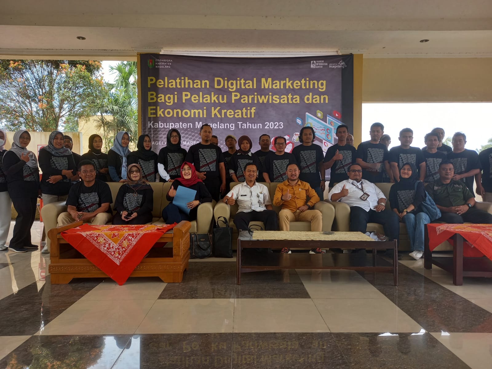 Pelaku Wisata dan Ekonomi Kreatif di Kabupaten Magelang Ikuti Pelatihan Digital Marketing