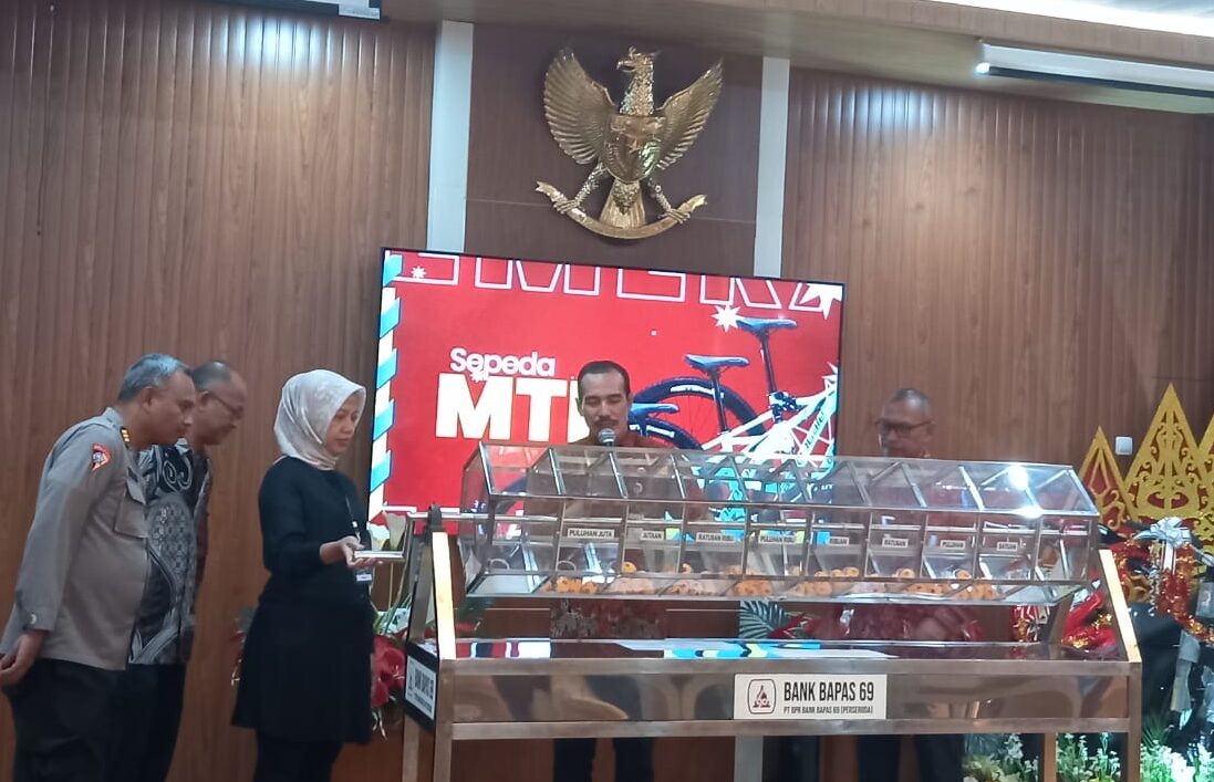 Bank Bapas 69 Magelang Gelar Penarikan Undian Tabungan Berhadiah periode ke-27