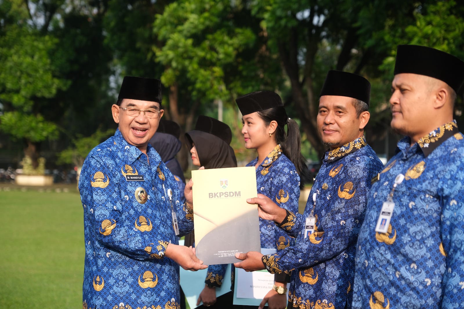 273 PNS Kota Magelang Terima SK Kenaikan Pangkat
