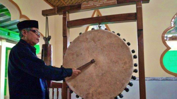 Beduk peninggalan Pangeran Diponegoro di Magelang_foto Tribun
