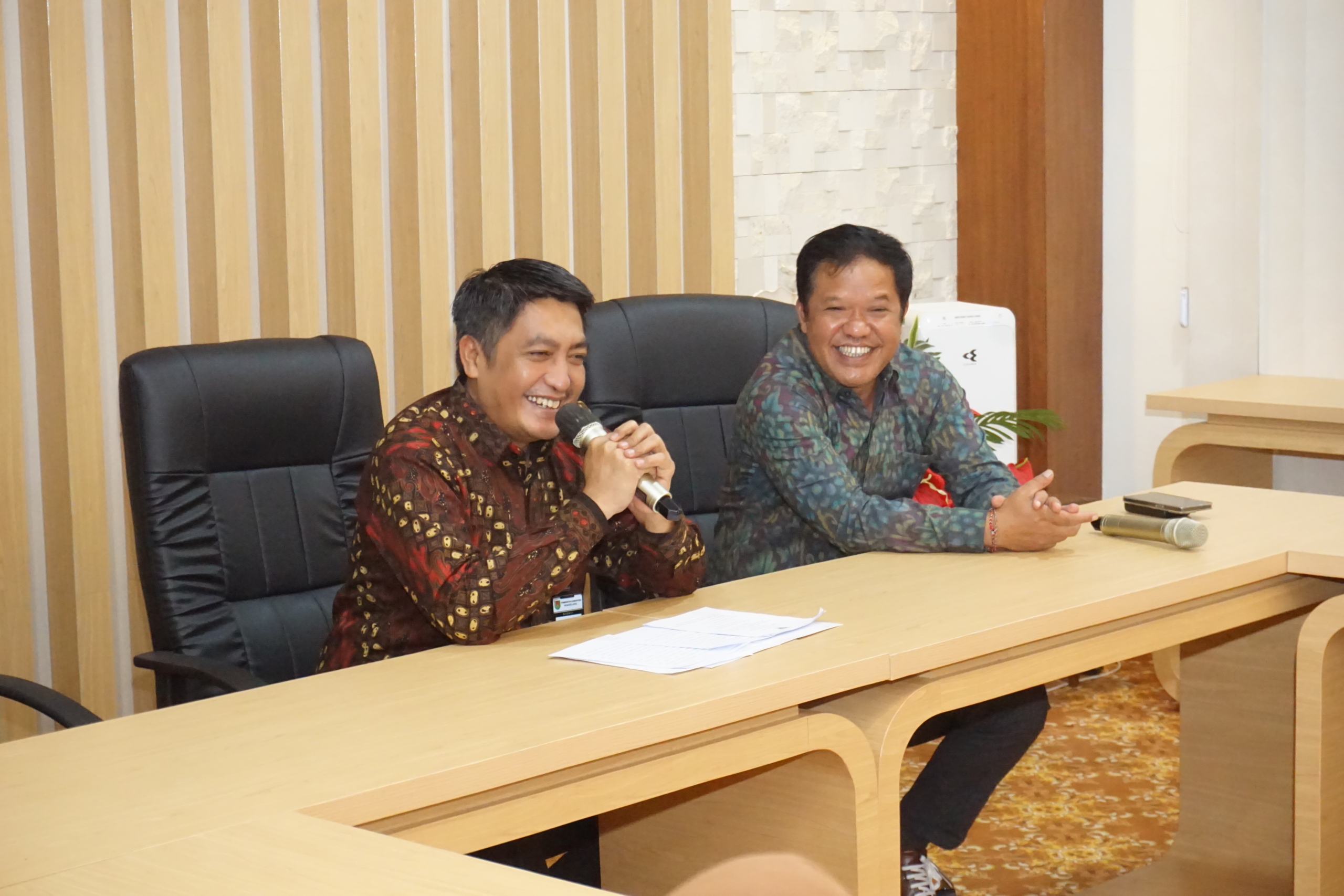 Bupati Magelang bersama Bupati Bangli di Bank Bapas 69 Magelang