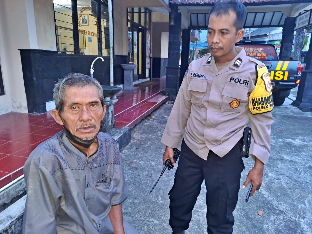 Kakek asal Wates diketemukan dalam kondisi bingung di Borobudur kini sudah bersama keluarga