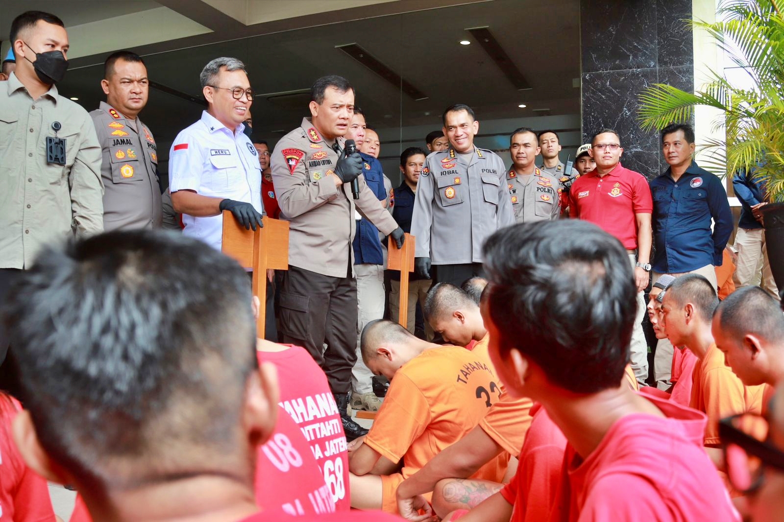 Polda Jateng dan BNN pers rils kasus narkoba