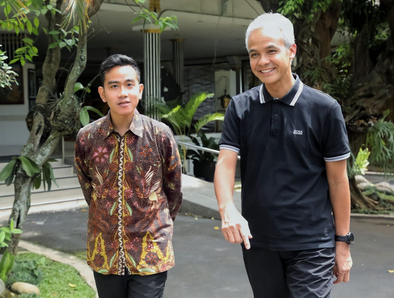 Gibran Bertemu Ganjar di Rumah Dinas Gubernur, Ini yang Dibahas