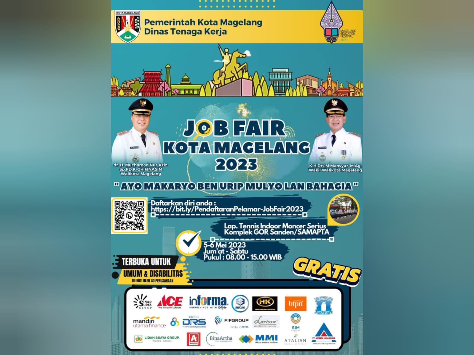 Diikuti Puluhan Perusahaan, Job Fair Kota Magelang 2023 Digelar Mei Mendatang