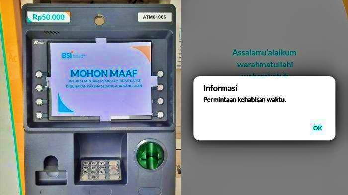 Bank Syariah Indonesia atau BSI minta maaf karena layanan nasabah error