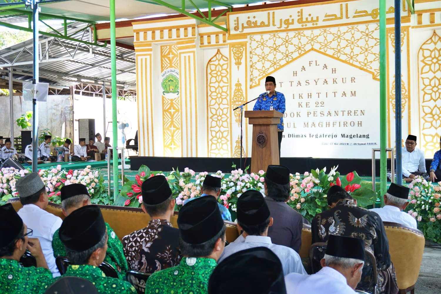 Bupati Magelang sebut jadi Santri Keren saat hadiri acara di Ponpes di Secang