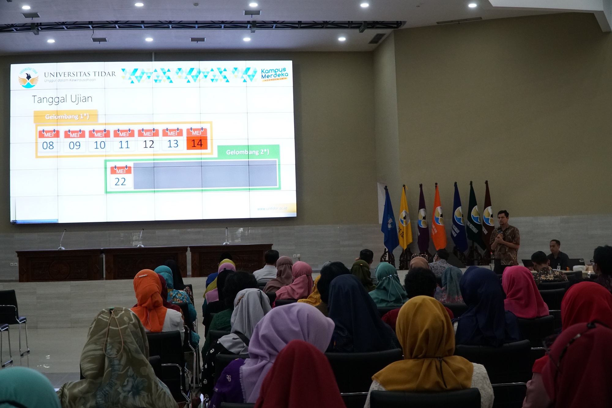 Calon WPJL dan Calon Pengawas Sekolah Mitra Untidar Ikuti Coaching UTBK SNBT 2023