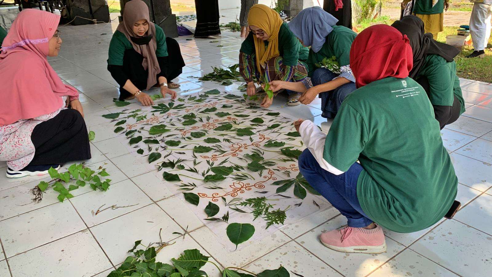 Disparpora Kabupaten Magelang gelar pelatihan batik ecoprint