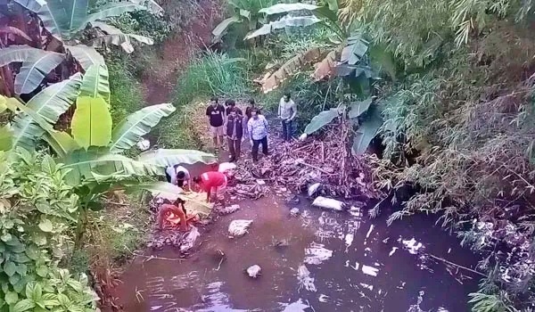 Evakuasi mayat Bayi 3 Bulan di Pati yang dikabarkan hilang