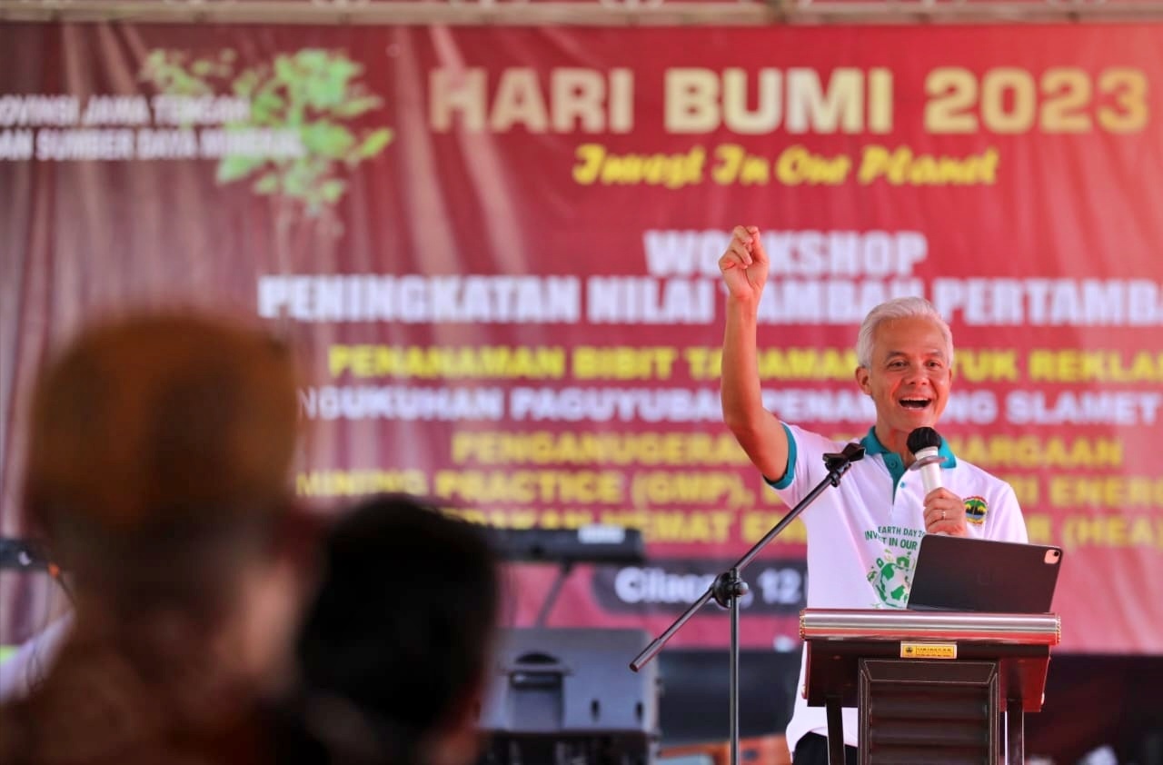 Ganjar ingatkan Kepala Daerah Waspada Penambangan Ilegal di wilayahnya