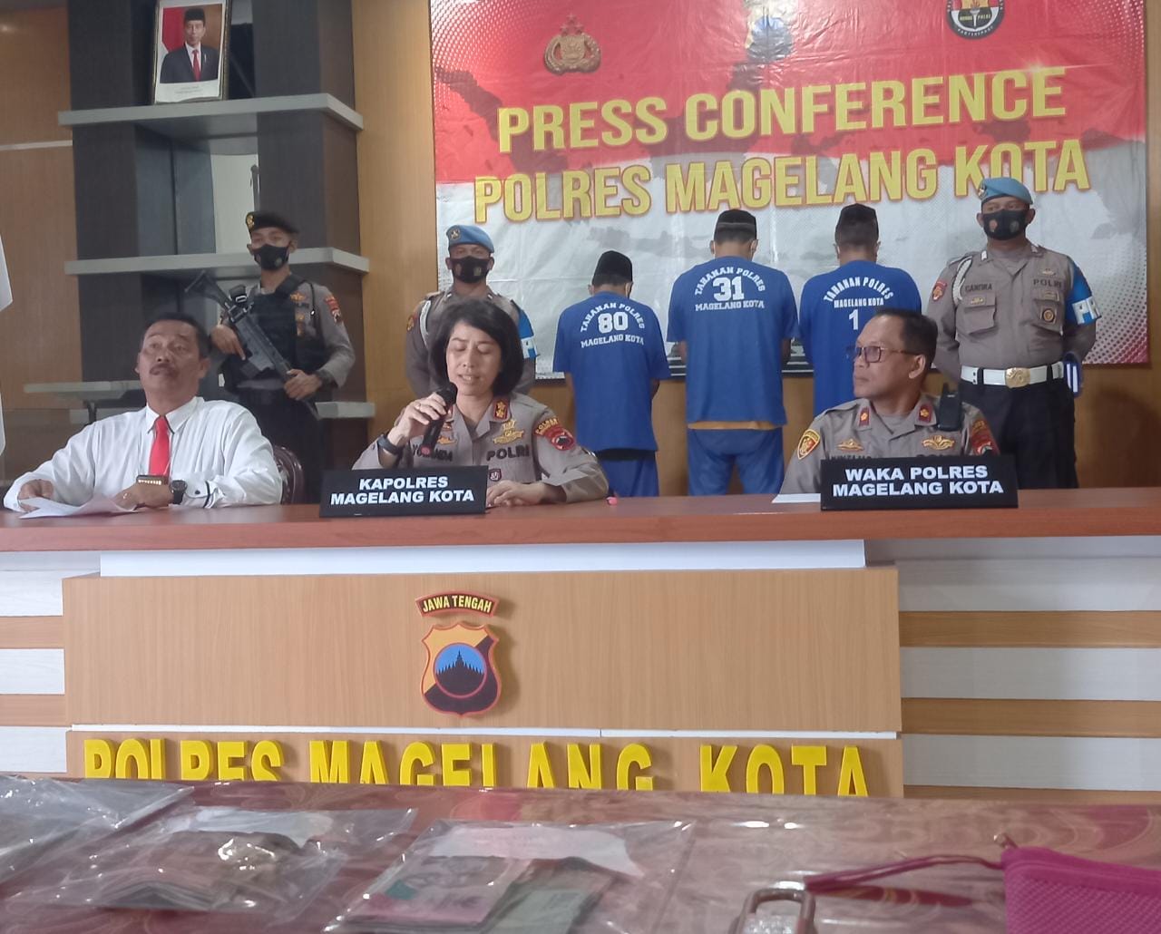 3 Pencuri Rumah Makan di Kota Magelang Ditangkap, Satu DPO
