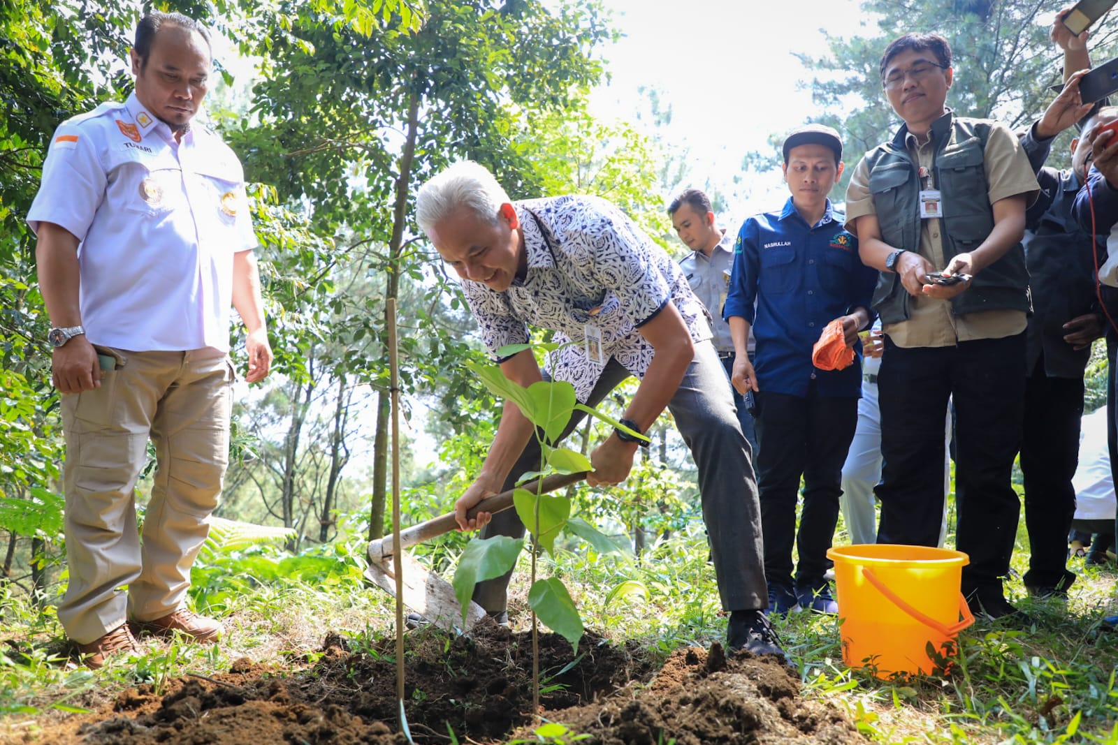 Gandeng Penyuluh dan Petani Hutan, Ganjar Dorong Penghijauan