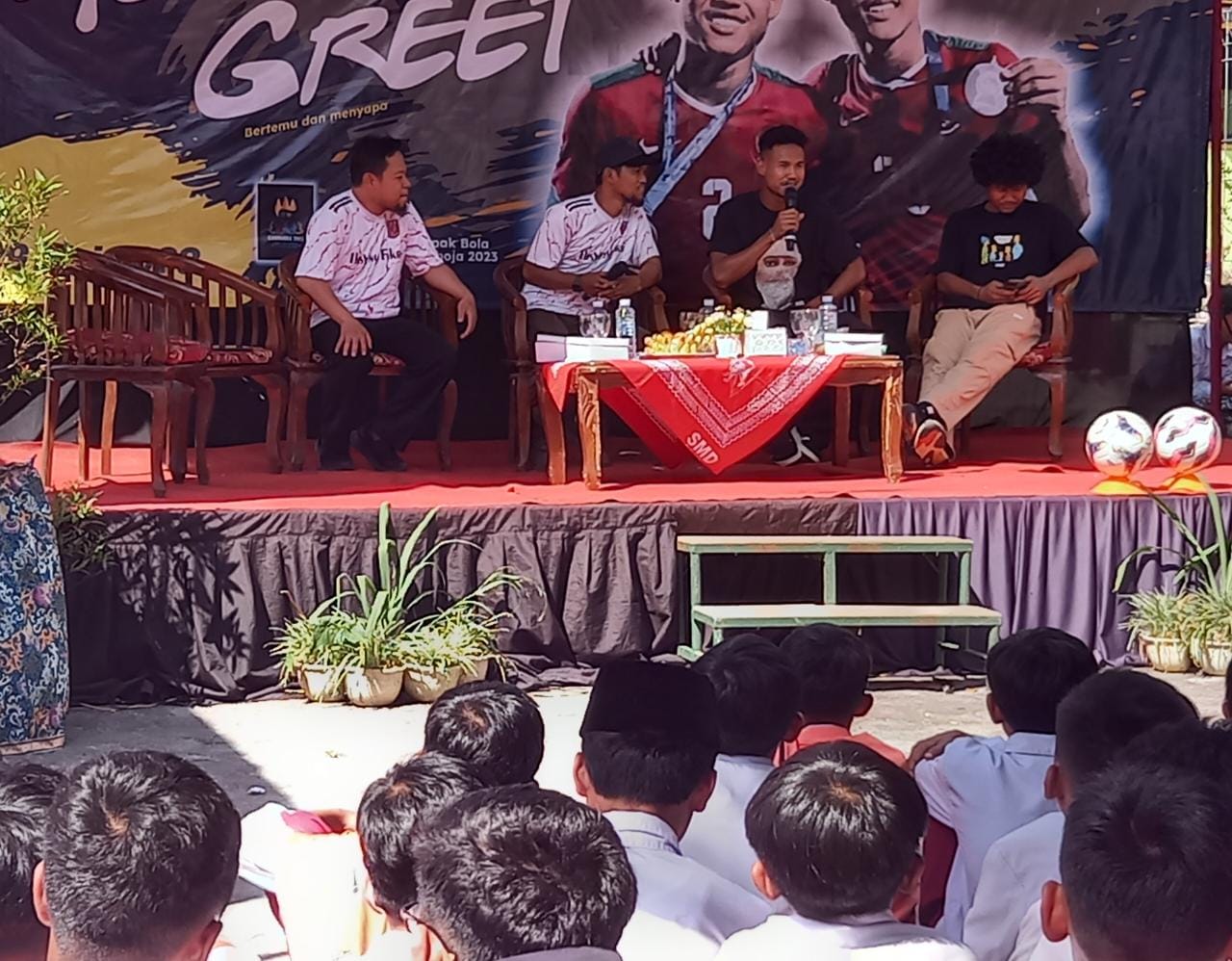 Meet and Greet Bersama Bagas Kaffa dan Bagus Kahfi di Yayasan Ihsanul Fikri Kota Magelang