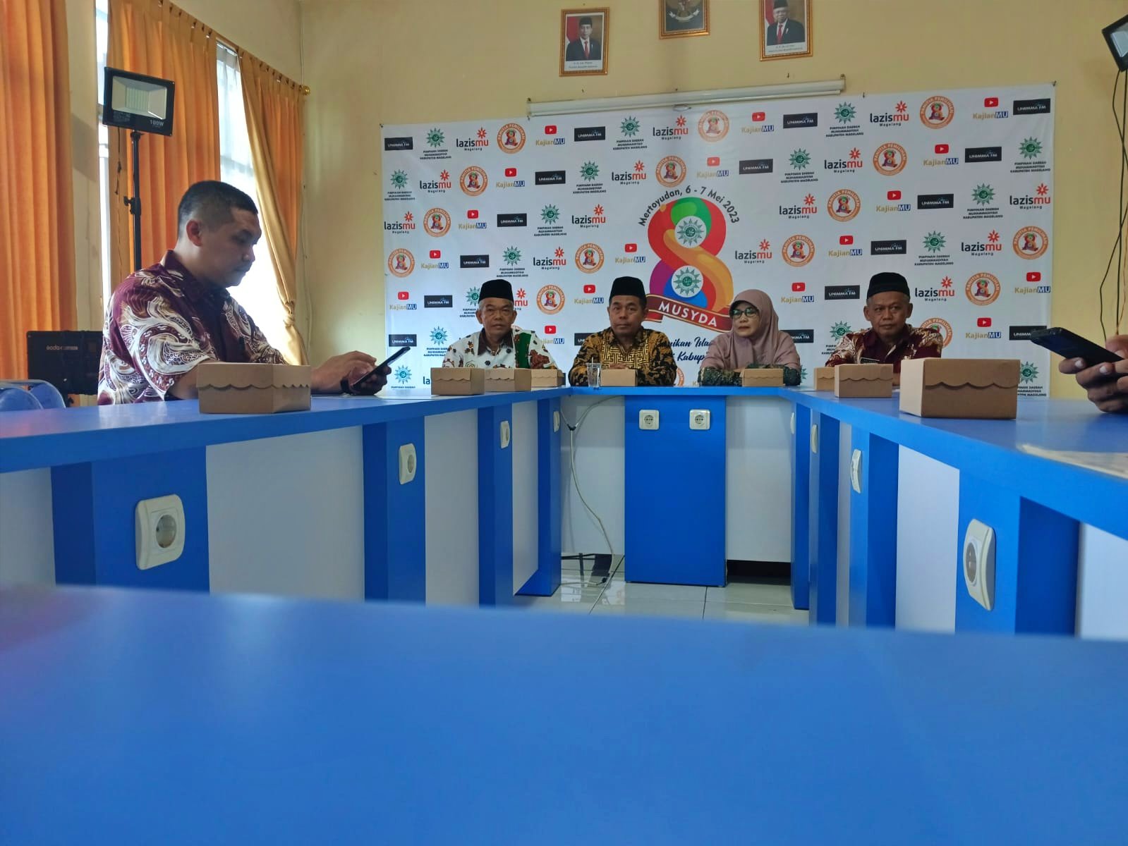 Jumpa Pers PD Muhammadiyah Kabupaten Magelang