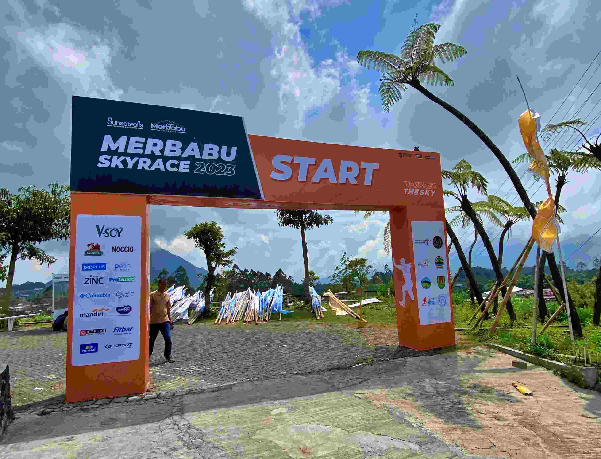Merbabu Sky Race 2023 di Ngablak Magelang